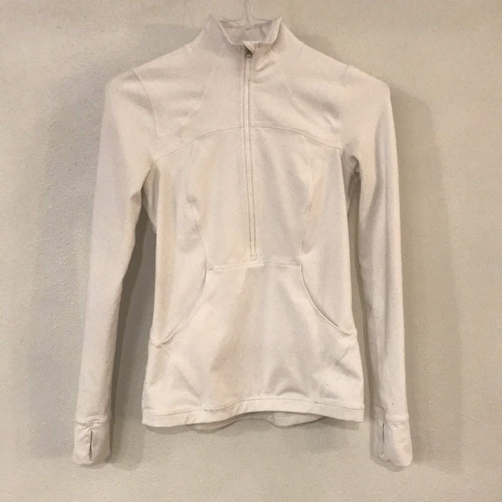Lululemon Define Half-Zip in White